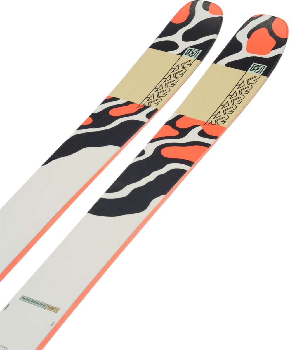 **2024 K2 Mindbender 108Ti Skis – All-Mountain Performance for Powder & Groomed Runs – Perfect for Backcountry & Resort Skiing**