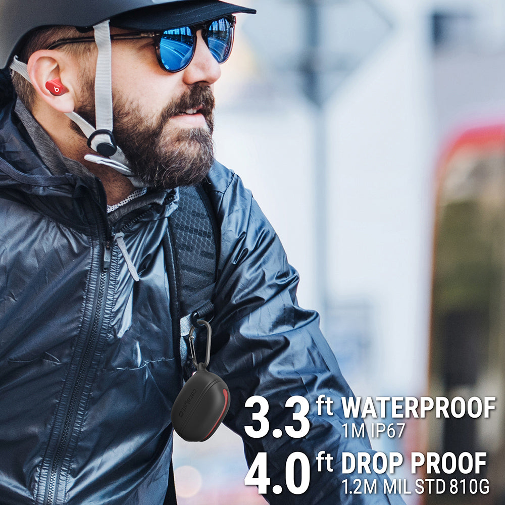 Beats Studio Buds & Beats Studio Buds Plus - Wireless Earbuds with Waterproof Case & Carabiner Clip for Gym, Running, Travel & Outdoor Activities