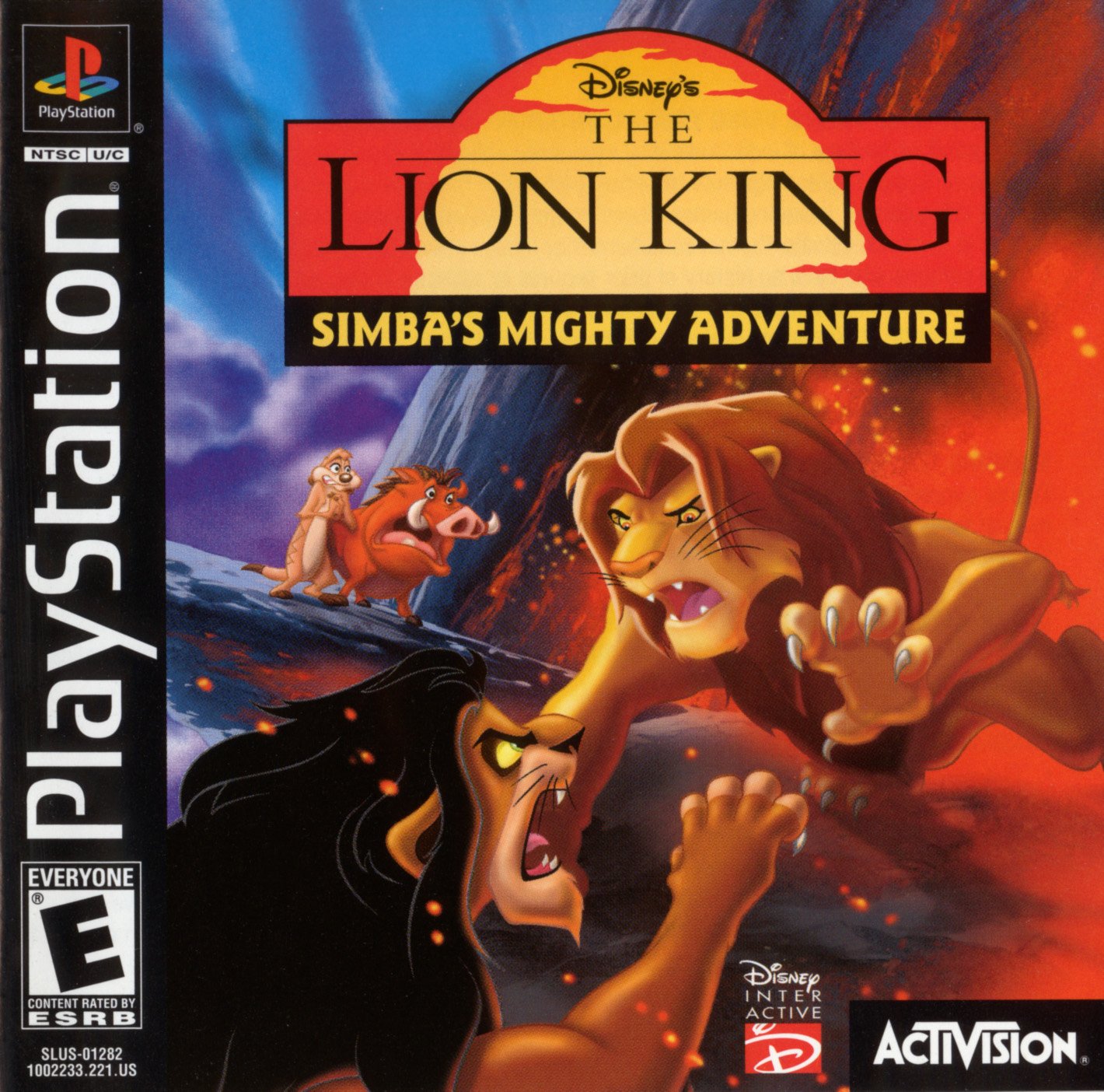 Lion King 2: Simba's Mighty Adventure - PlayStation Game - Action Adventure Video Game for Kids & Family - Perfect for Disney Fans & Gift Giving