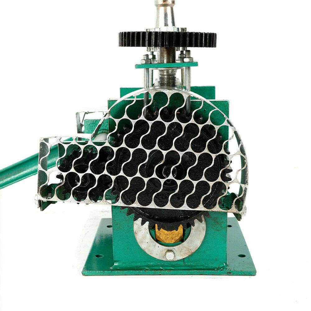 Jewelry Rolling Mill Machine - Manual Combination Rolling Mill for Metal Sheet, Wire & Flat Pressing - Jewelry Press & Tabletting Tool for DIY Jewelry Making - Perfect for Crafting Rings, Bracelets & Metal Art