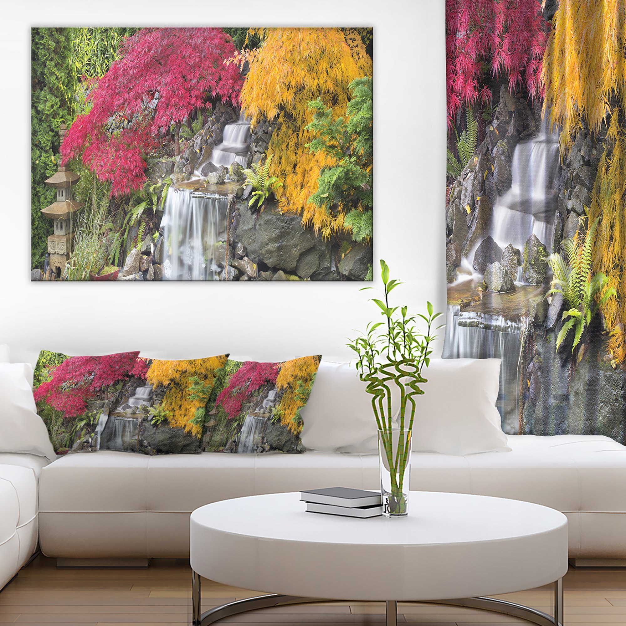 Japanese Maple Trees Floral Photography Art Print - Stunning Autumn Leaves Wall Decor for Home, Office & Gallery | Nature Landscape Fine Art
