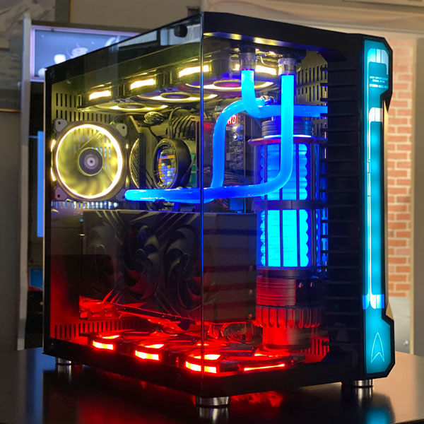 Geek Machine™ Star Trek Warp Core Edition Gaming PC - High Performance Computer for Sci-Fi Fans & Gamers | Perfect for Gaming, Streaming & Sci-Fi Themed Setups