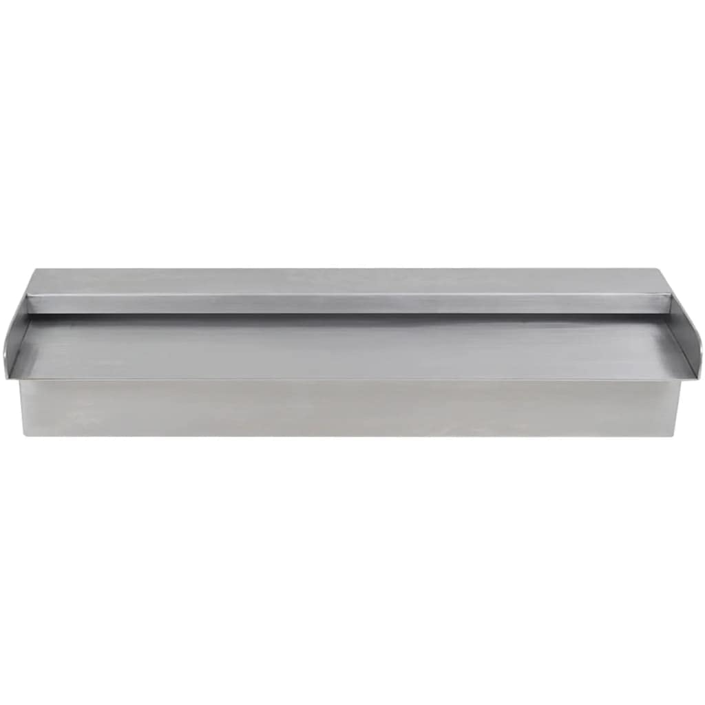 CHARMMA 304 Stainless Steel Waterfall Spillway Fountain Kit - 17.7\