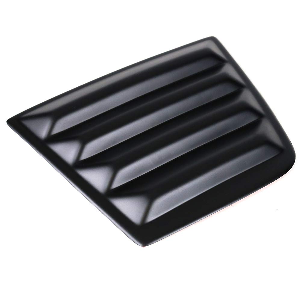 IKON MOTORSPORTS Dodge Charger Window Louvers 2011-2023 - V2 Style Rear & Side Quarter Scoop Louvers for Improved Aerodynamics & Style | Perfect for Car Enthusiasts & Street Racing