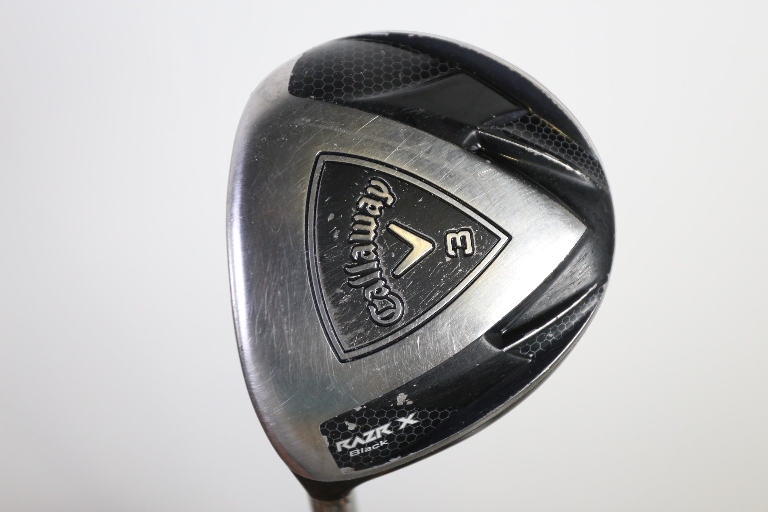 Used Callaway RAZR X Black 3 Wood Golf Club - Left Handed 15° Regular Flex for Men - Perfect for Fairway Shots & Long Game Improvement