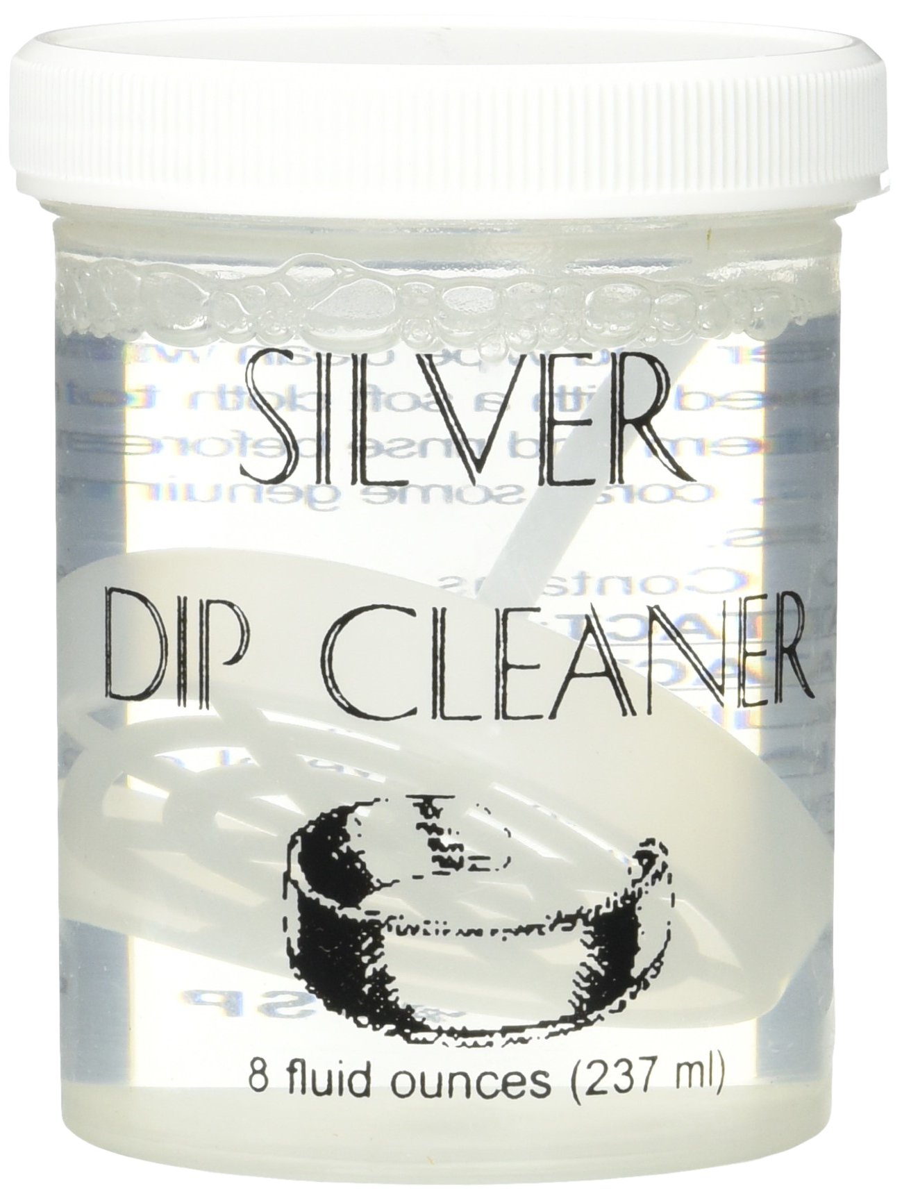 JSP Instant Silver Dip - 24 Pack of 8 oz Jars for Jewelry Cleaning & Polishing - Perfect for Rings, Necklaces, Bracelets & Silverware Restoration