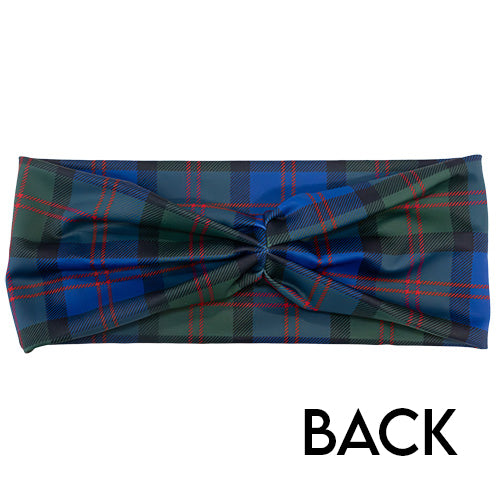 Stylish Polar Plaid Headband for Women - Winter Fashion Accessory for Outdoor Activities & Cold Weather