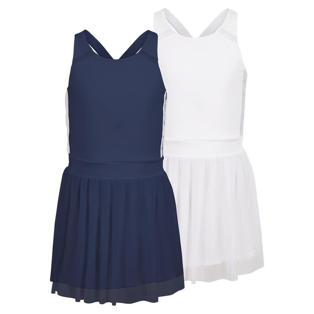 Girls' Game Time Tennis Dress - Breathable & Comfortable Athletic Dress for Kids Tennis Matches & Practice | Perfect for Junior Tournaments, School Sports & Casual Play