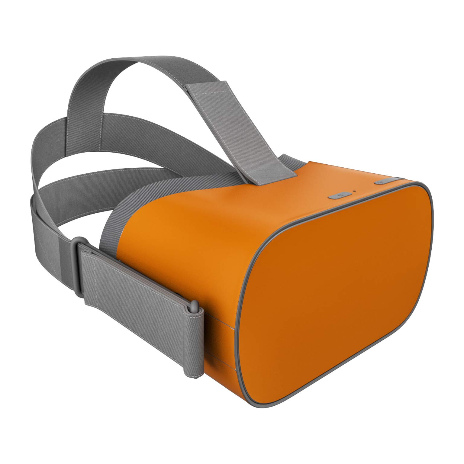 Oculus Go Skin - Solid State Orange DecalGirl Protective Vinyl Wrap Cover | Ultra Thin VR Headset Decal | Perfect for Gaming, Travel & VR Protection