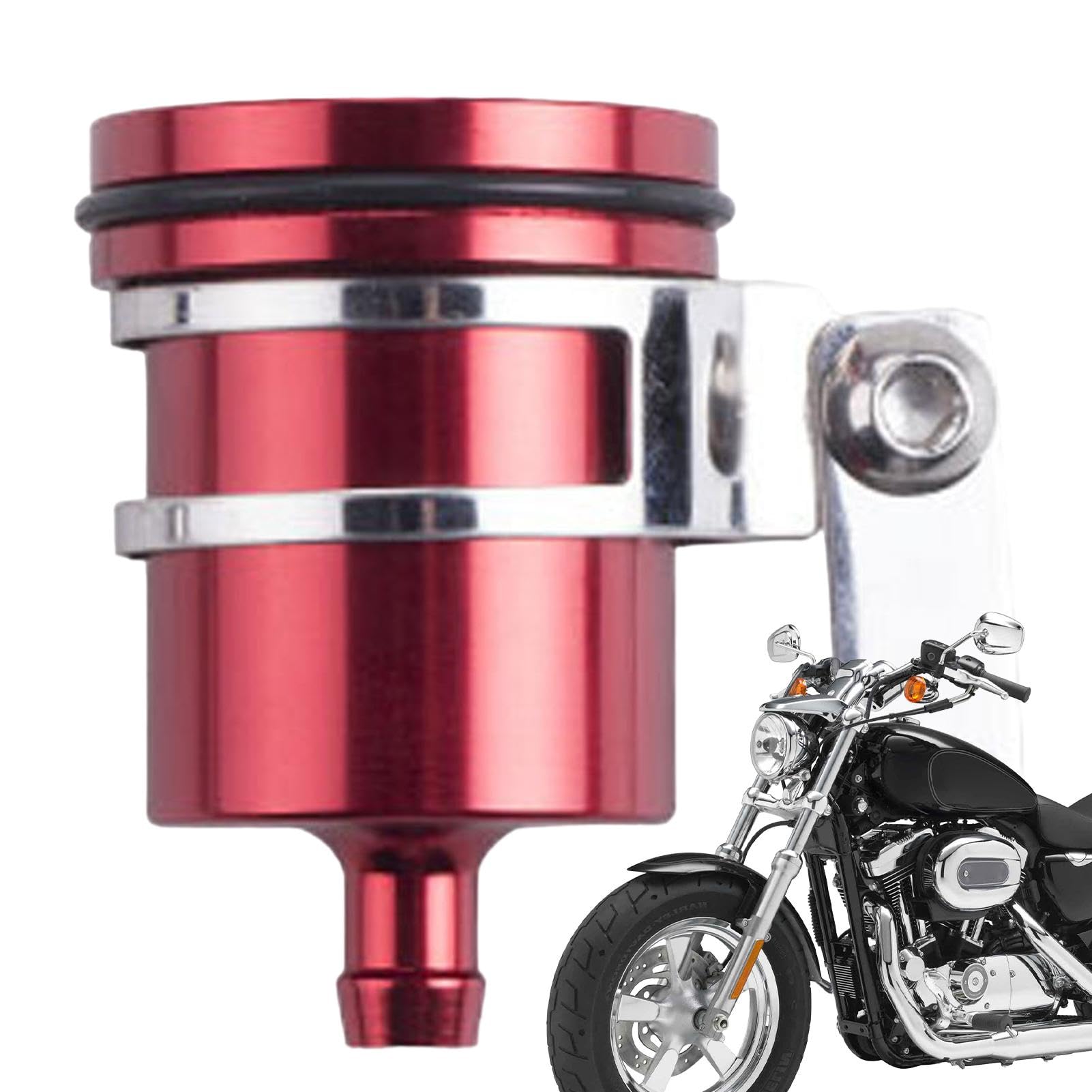 Motorcycle Brake Fluid Reservoir Cup - Clutch Oil Container for Rear Brake Cylinder Refill - Perfect for Motorcycle Maintenance