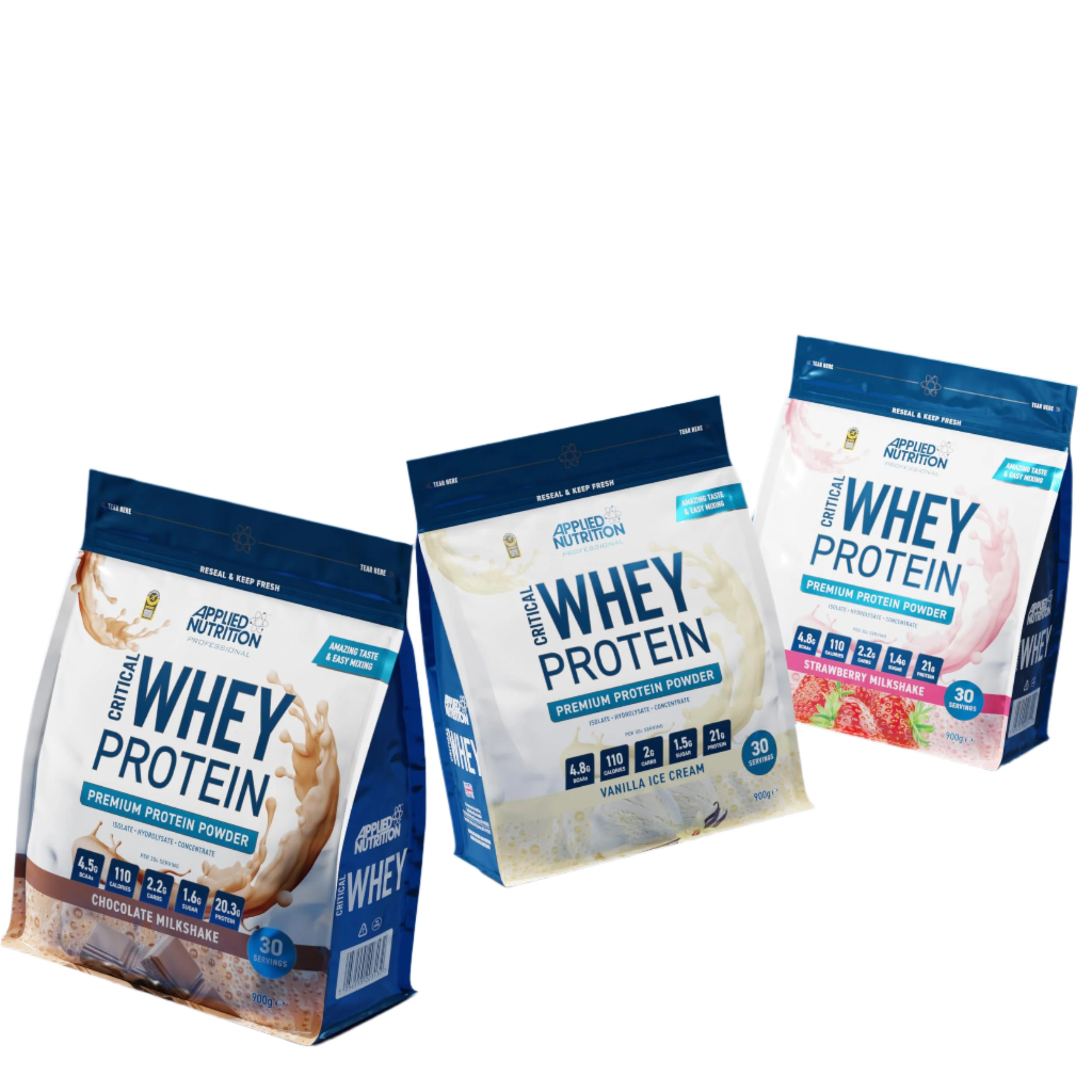 Applied Nutrition Critical Whey Protein Powder 900g - Premium Muscle Recovery & Growth Supplement for Athletes & Fitness Enthusiasts | Post-Workout & Meal Replacement