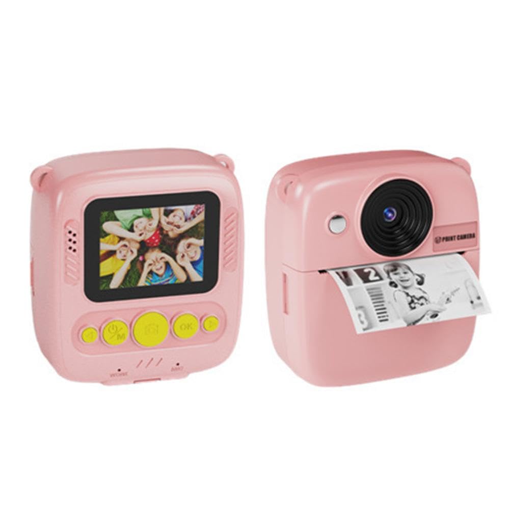 Instant Print Camera for Kids - Portable Digital Camera with Instant Photos, Fun Toddler Toy for Boys & Girls (Purple) - Perfect Birthday Gifts for Children - Capture Travel, Family Moments & School Events - Great for Parties, Vacations & Everyday Adventures