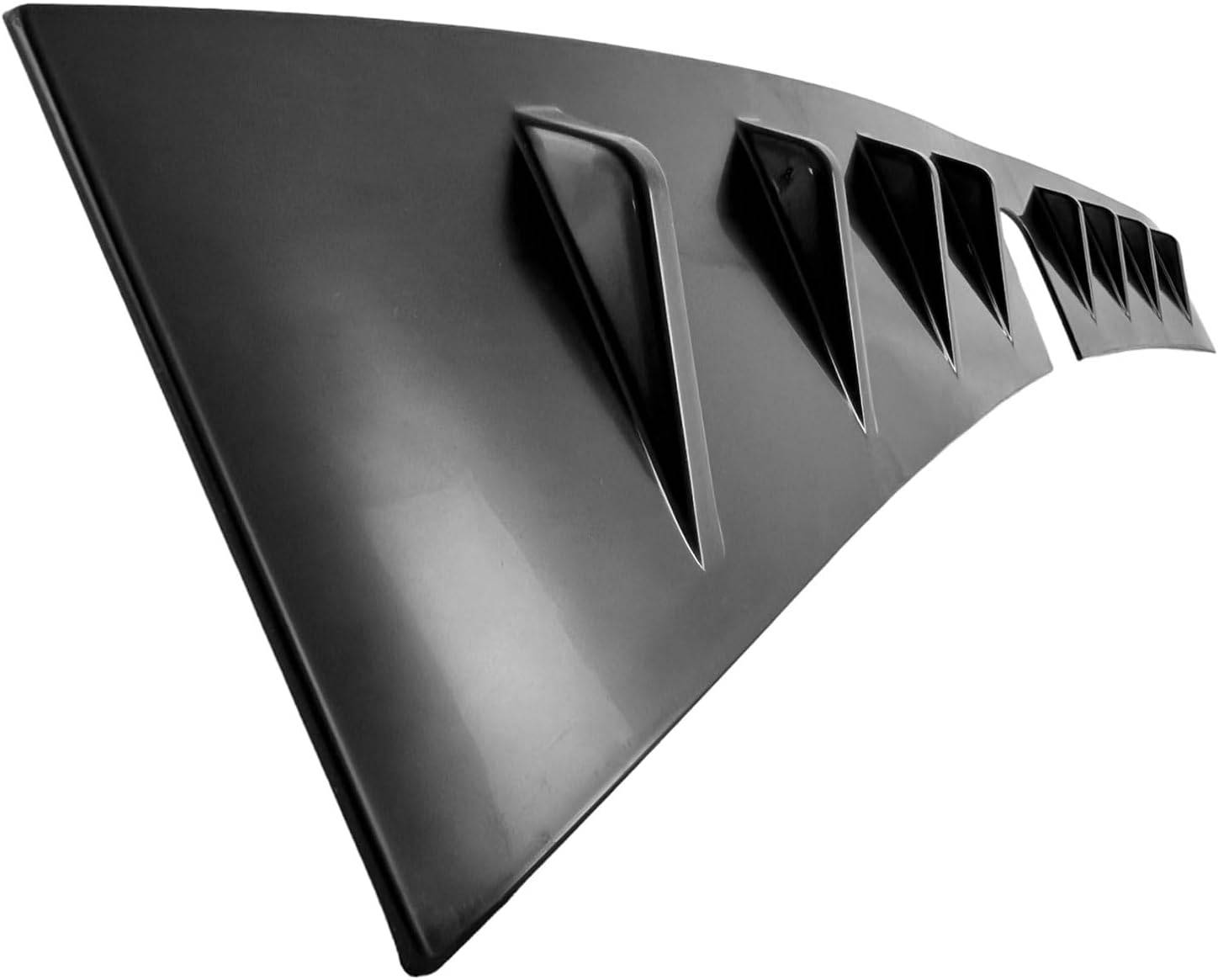 D2 Style Unpainted Black ABS Rear Roof Spoiler for 2022-2024 Subaru WRX - Matte Black Finish | Enhance Aerodynamics & Style for Street Racing & Car Shows