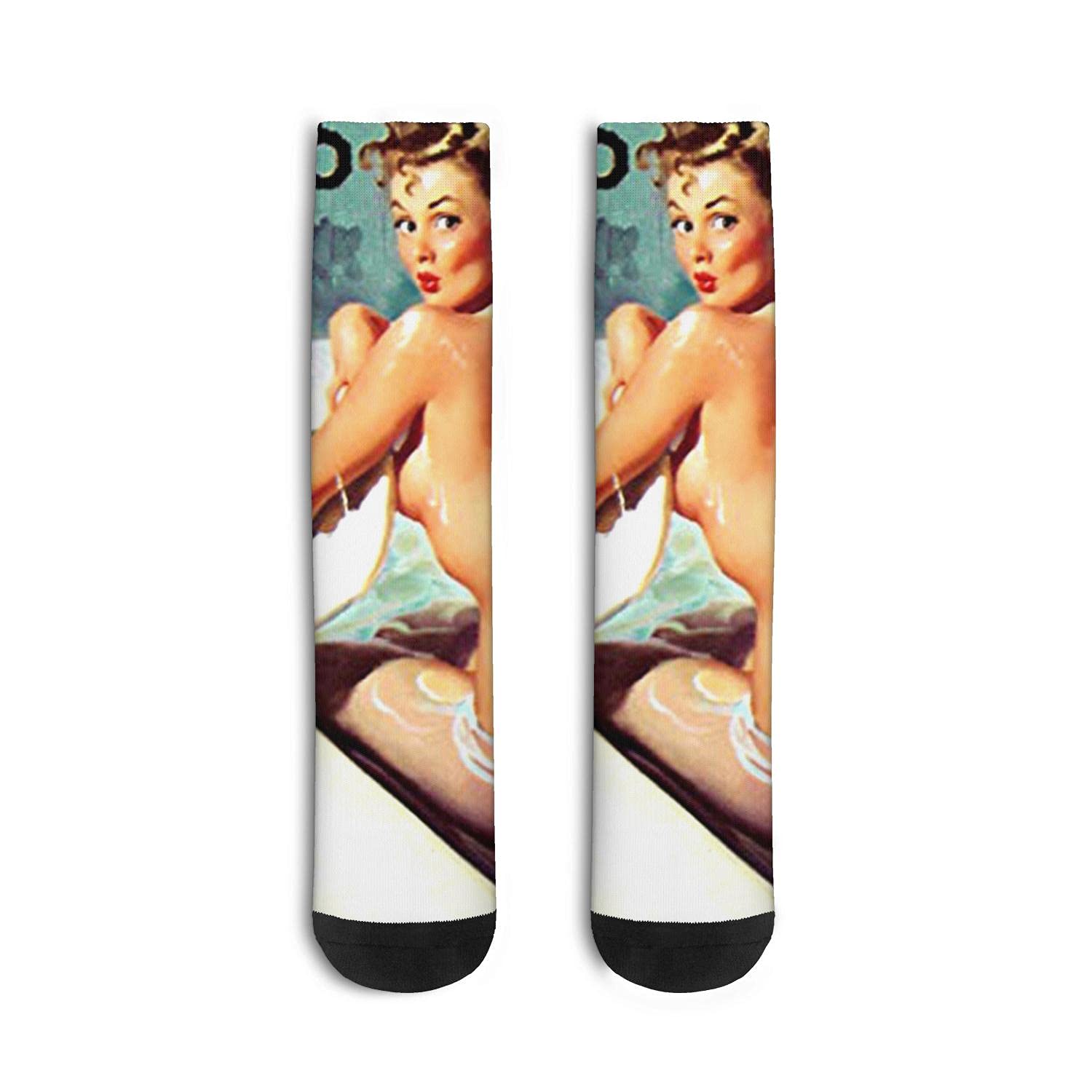 **Comfortable High Ankle Crew Socks for Men & Women - Cute, Novel & Funny Sports Socks - Perfect Gift for Running, Gym & Casual Wear**