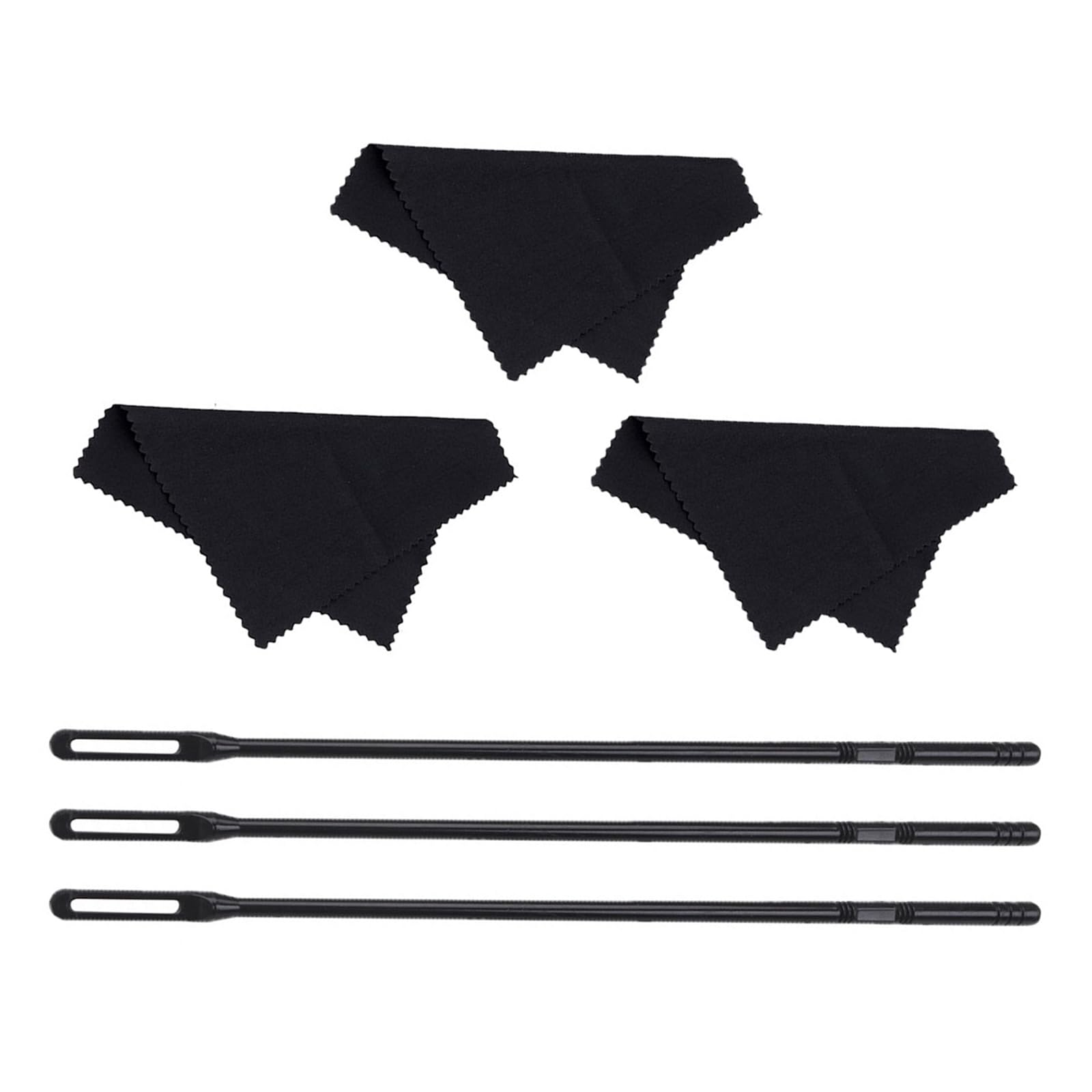 Flute Cleaning Kit - Rod & Polishing Cloth Set for Easy Maintenance | Perfect for Flute Care & Performance