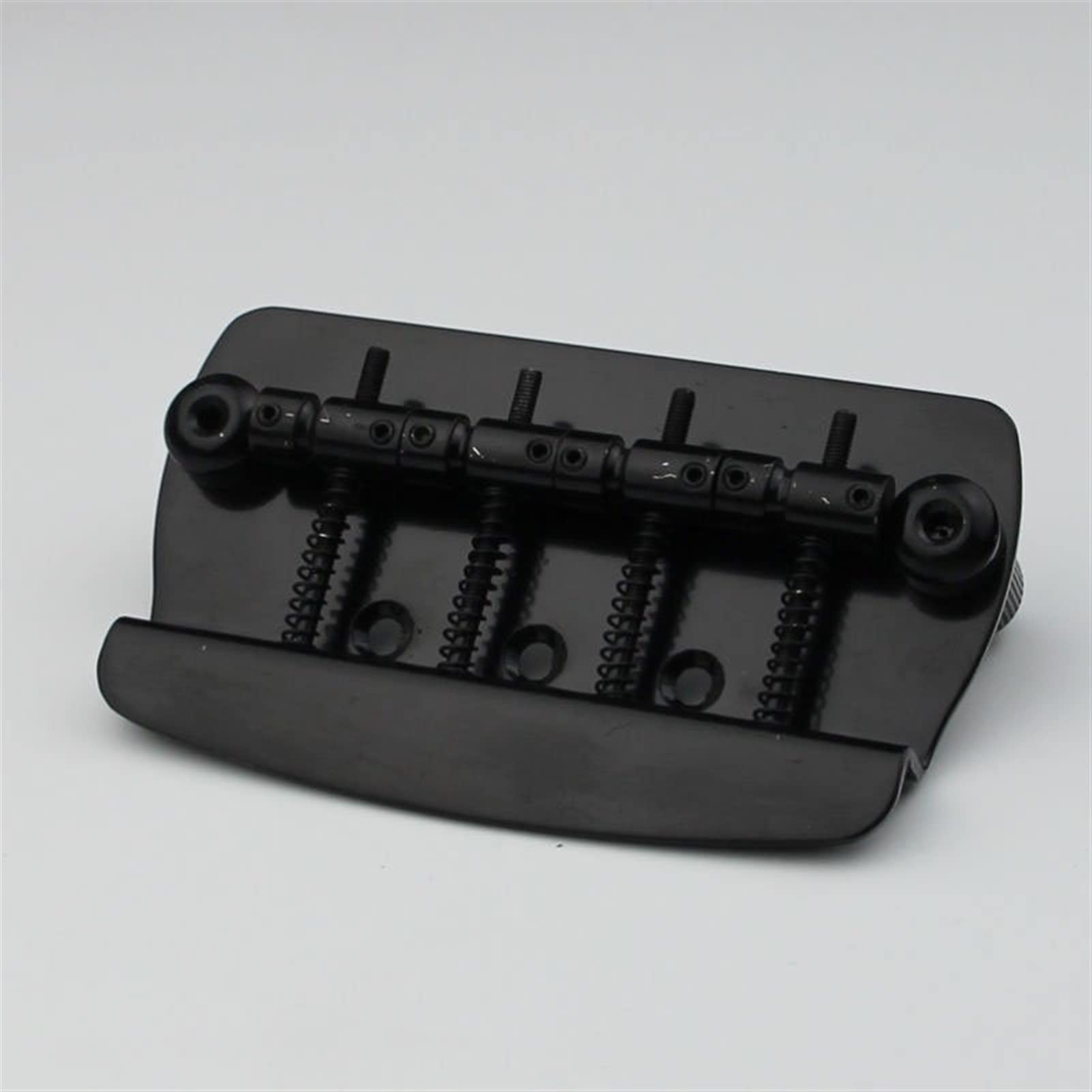 4 String Hard Tail Fixed Bass Electric Guitar Bridge - Black Replacement Bridge for Enhanced Playability & Tone | Perfect for Rock, Jazz & Studio Recording