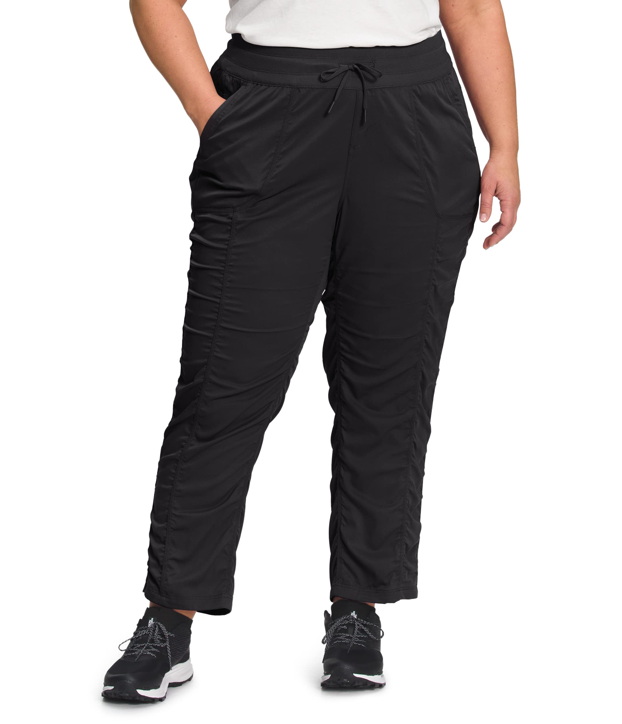 The North Face Women's Plus Size Aphrodite Motion Pants - Stretchy Hiking & Travel Pants for Outdoor Adventures & Casual Wear