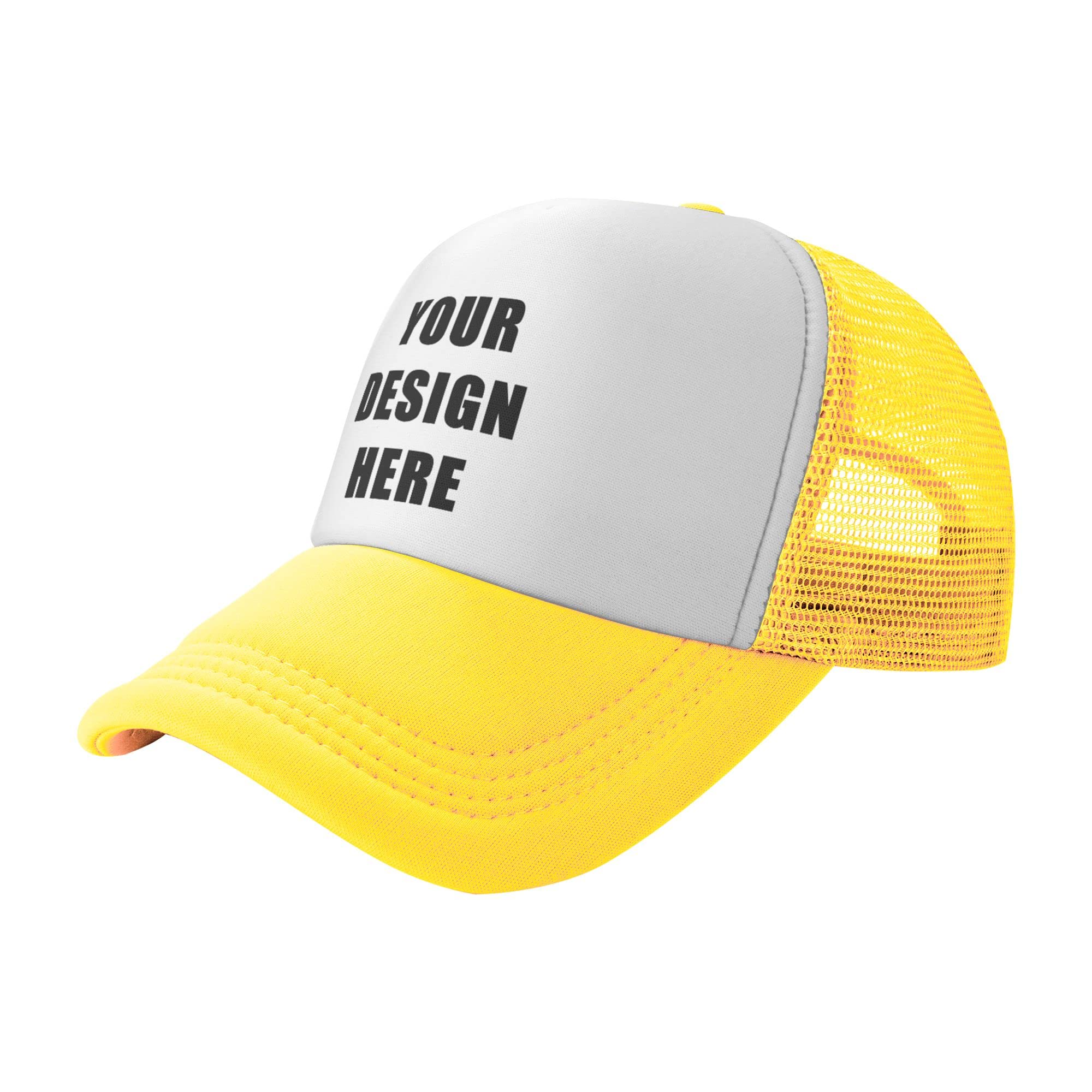 Custom Baseball Caps for Men & Women - Personalized with Photos & Text - Unique Gift Idea for Birthdays, Anniversaries & Special Occasions
