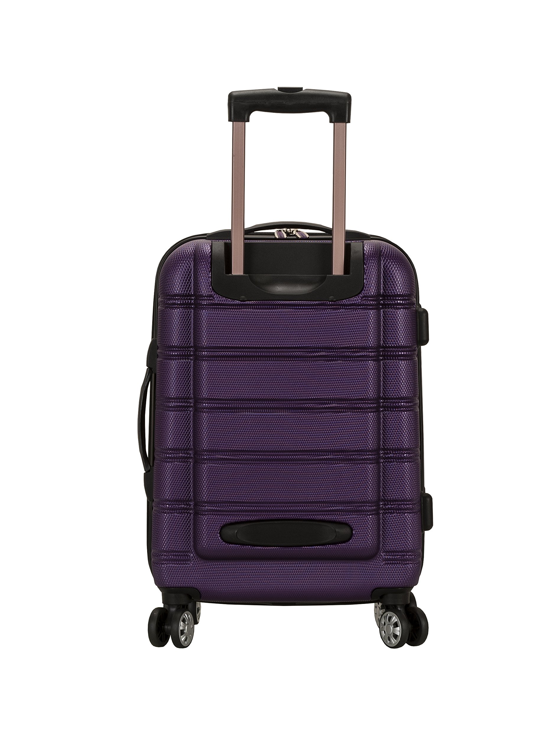 Rockland Melbourne 2-Piece Hardside Expandable Luggage Set with 360° Spinner Wheels (20