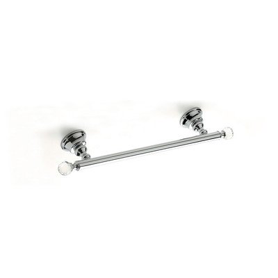 StilHaus SL45-08-637509821876 Chrome Smart Light Collection Towel Bar - Modern Bathroom Lighting Fixture for Spa, Hotel & Home Decor