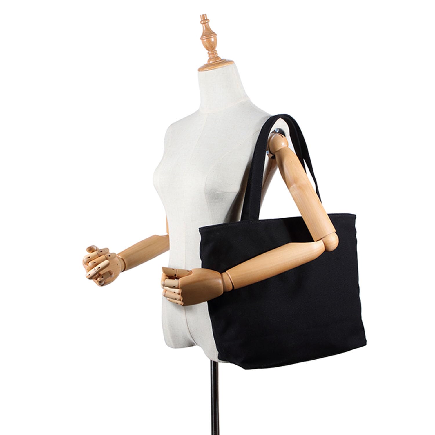 Women's Cotton Canvas Tote Bag - Stylish Shoulder Handbag for Travel, Shopping & Everyday Use | Durable & Lightweight Purse for Work, Beach & Casual Outings