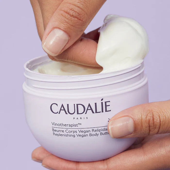 Vegan Body Butter by Vinotherapist™ Caudalie - Hydrating & Nourishing for Dry Skin - Perfect for Daily Moisturizing & Spa Treatments