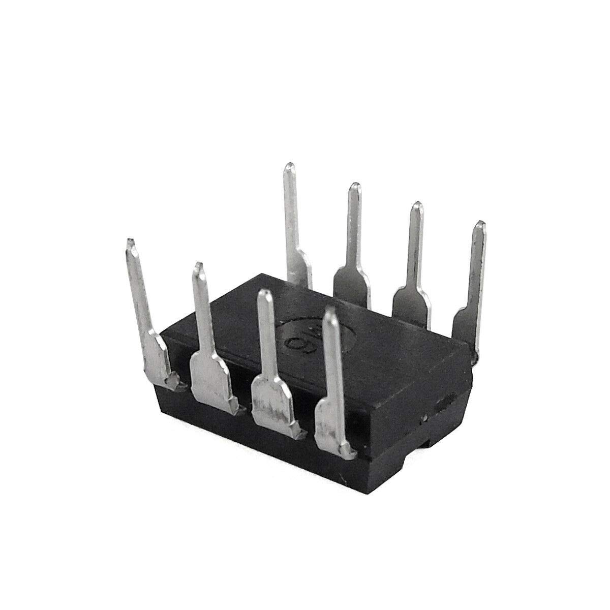 50Pcs NE555 Timer IC Chip Kit - Precision Pulse Generator for DIY Electronics, Robotics, and Circuit Projects