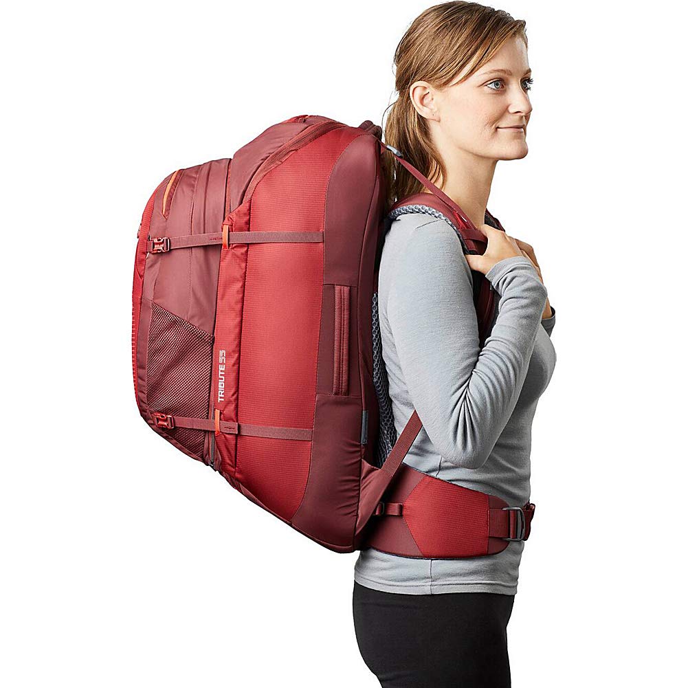 Gregory Tribute 55L Travel Backpack for Hiking & Camping - Lightweight Waterproof Hiking Pack with Adjustable Straps - Perfect for Outdoor Adventures, Backpacking Trips & Travel Gear