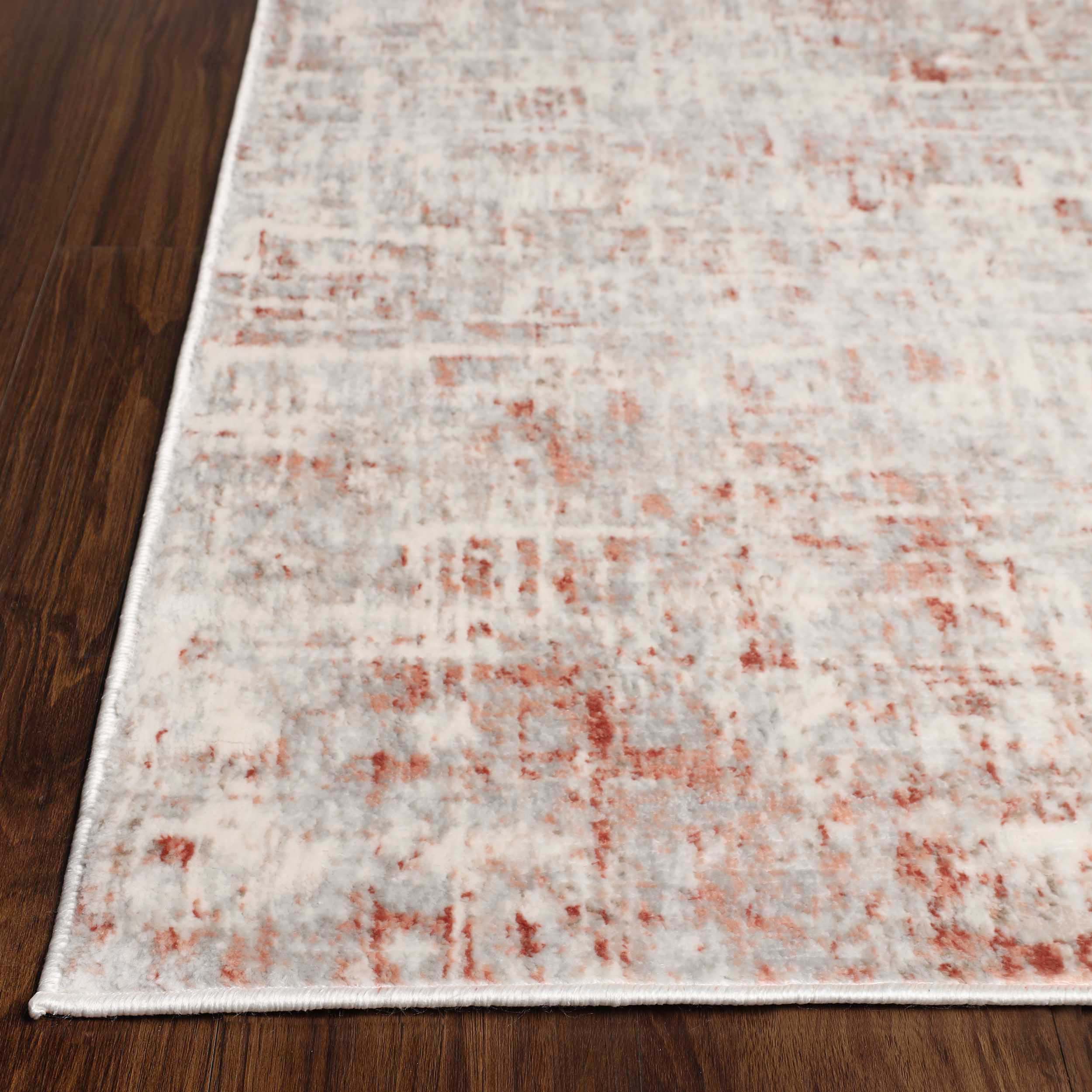 Stylish Acer Distressed Contemporary Abstract Modern Indoor Area Rug or Runner - Perfect for Living Room, Bedroom, and Home Decor
