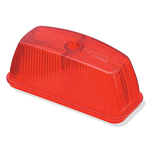 Grote 46332 Replacement Lens - Red LED Light Cover for Truck & Trailer - Durable & Weatherproof for Heavy-Duty Vehicles
