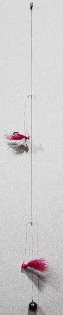 Jigging World BuckEye Hi Lo Rigs - Premium Saltwater Fishing Rigs for Fluke, Sea Bass & Striped Bass | Perfect for Offshore & Inshore Fishing Trips