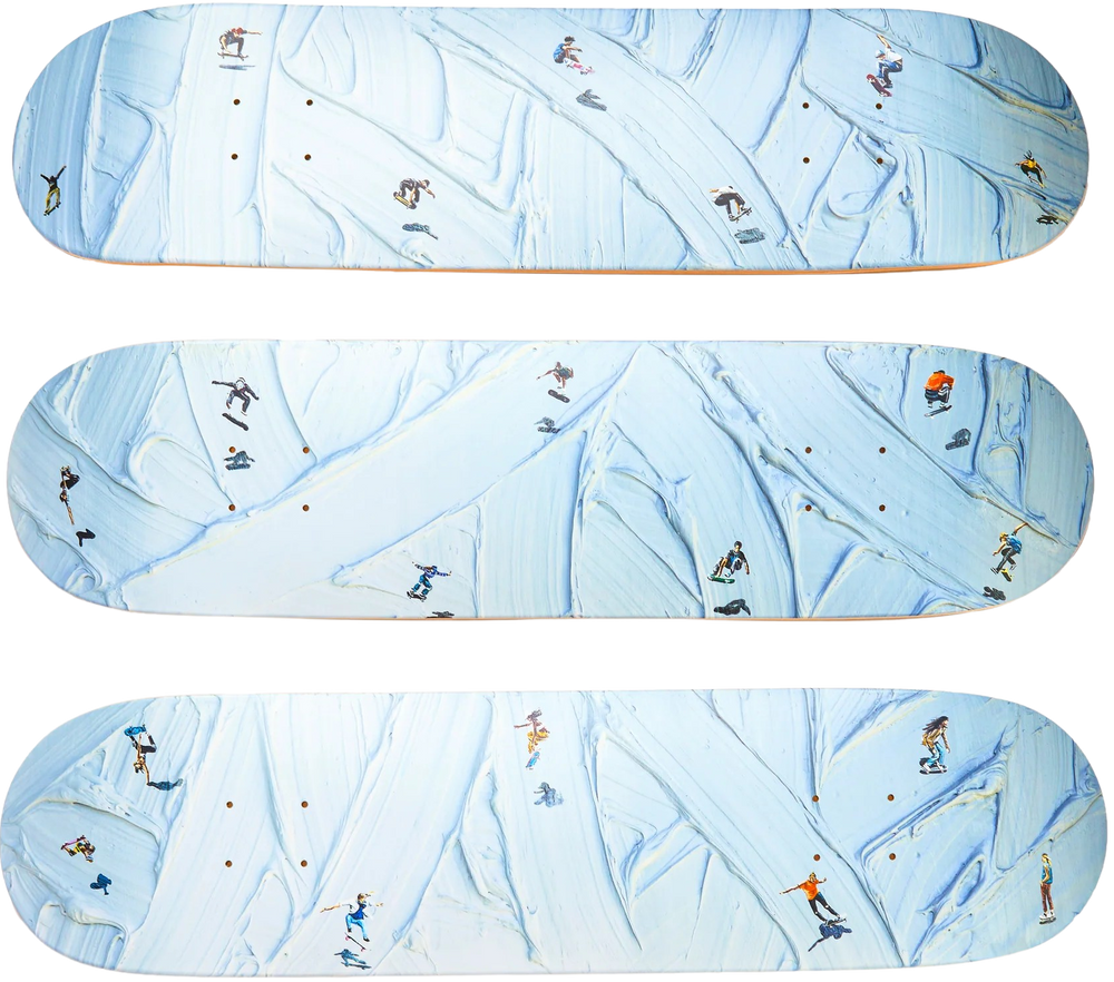 Werner Bronkhorst Subway Surfers Triptych - Set of 3 Premium Skateboard Decks for Collectors & Skaters - Perfect for Wall Art, Home Decor & Extreme Sports Enthusiasts
