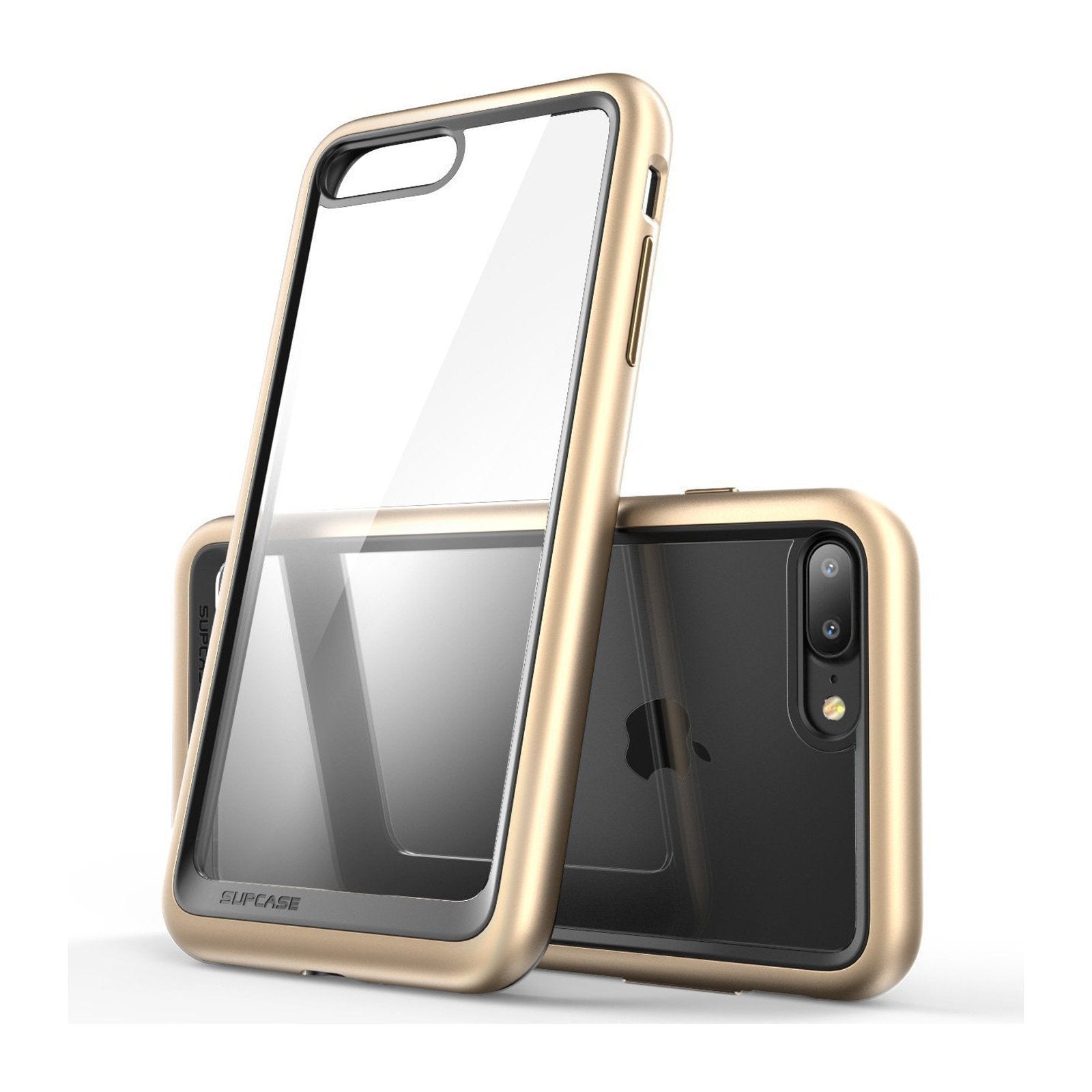 iPhone 7 Plus / 8 Plus Case, SUPCASE Unicorn Beetle Series Premium Hybrid Protective Cover with Built-in Screen Protector (Gold) - Shockproof & Slim Design for Everyday Use, Outdoor Activities & Travel Protection