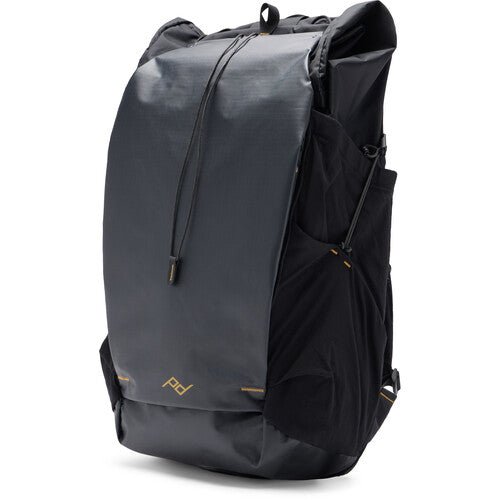 Peak Design 45L Outdoor Backpack - Waterproof Hiking Backpack for Travel & Photography Gear - Durable Black Daypack for Camping, Hiking & Adventure Travel