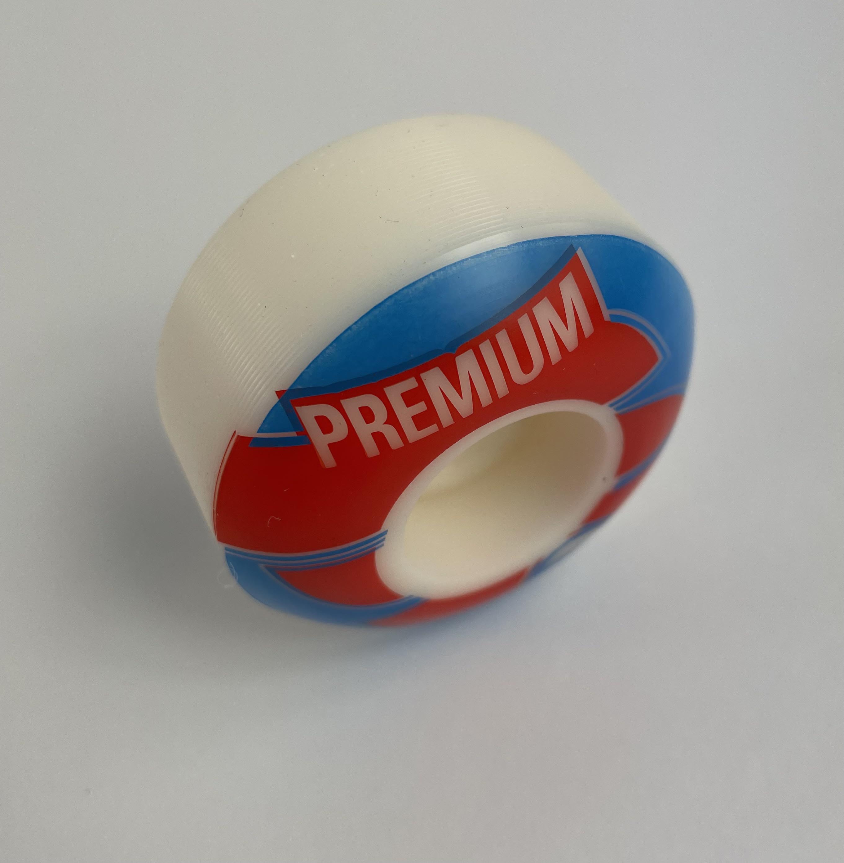 Premium Team Double Radius Wheels 100A 53mm - High-Performance Skateboard Wheels for Smooth Rides on Streets and Parks