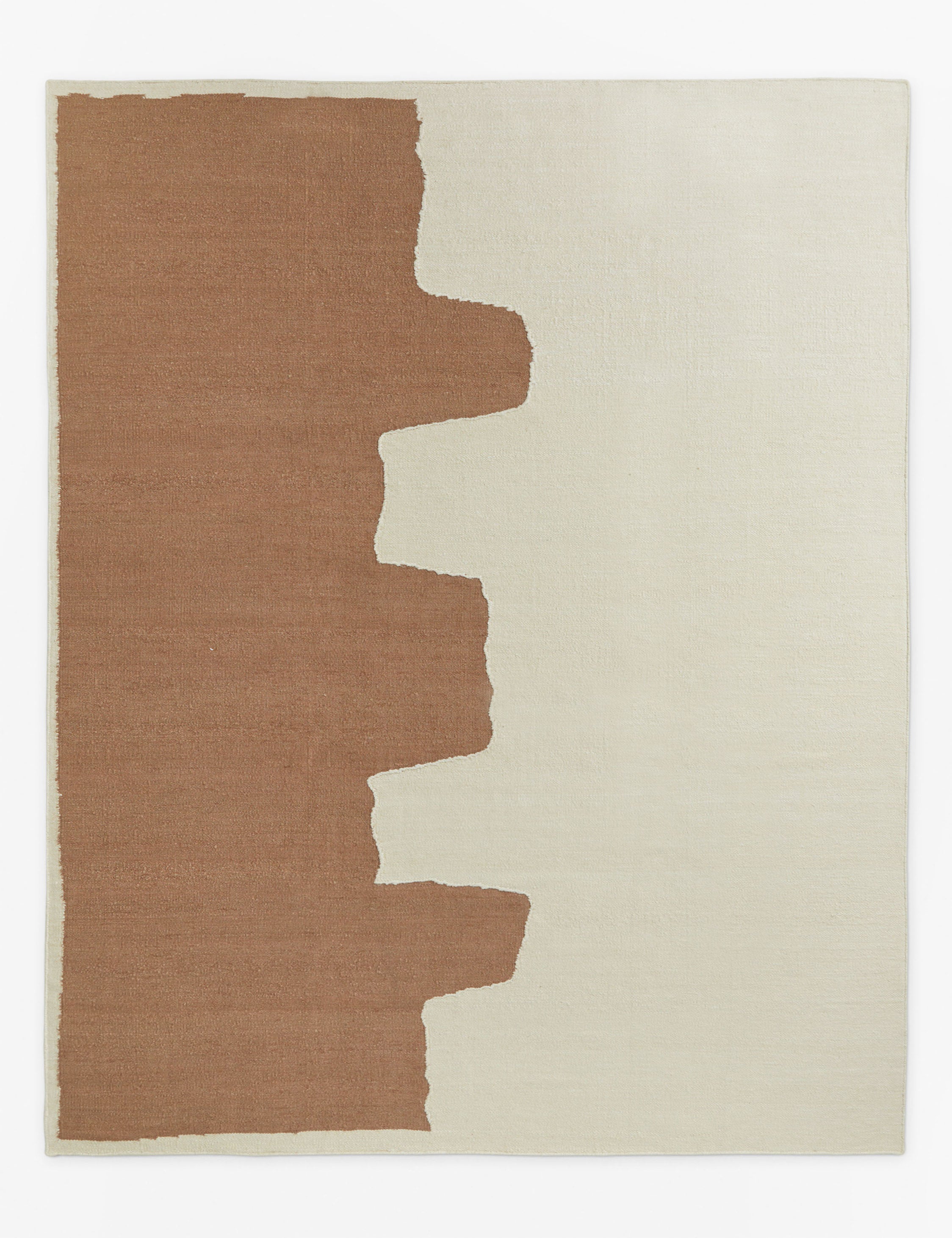 Élan Byrd Butte Flatweave Linen Rug - Natural Fiber Bohemian Area Rug for Living Room, Bedroom & Home Decor
