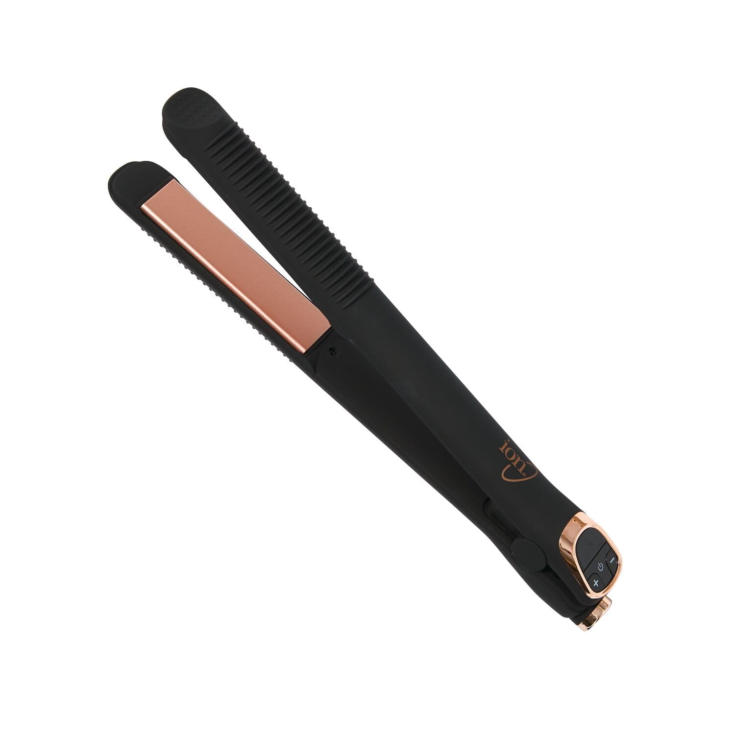 Ion Luxe Coconut Infused Ceramic Flat Iron 1 Inch - Professional Hair Straightener for Smooth & Shiny Hair - Perfect for Home Use, Salon Styling & Travel