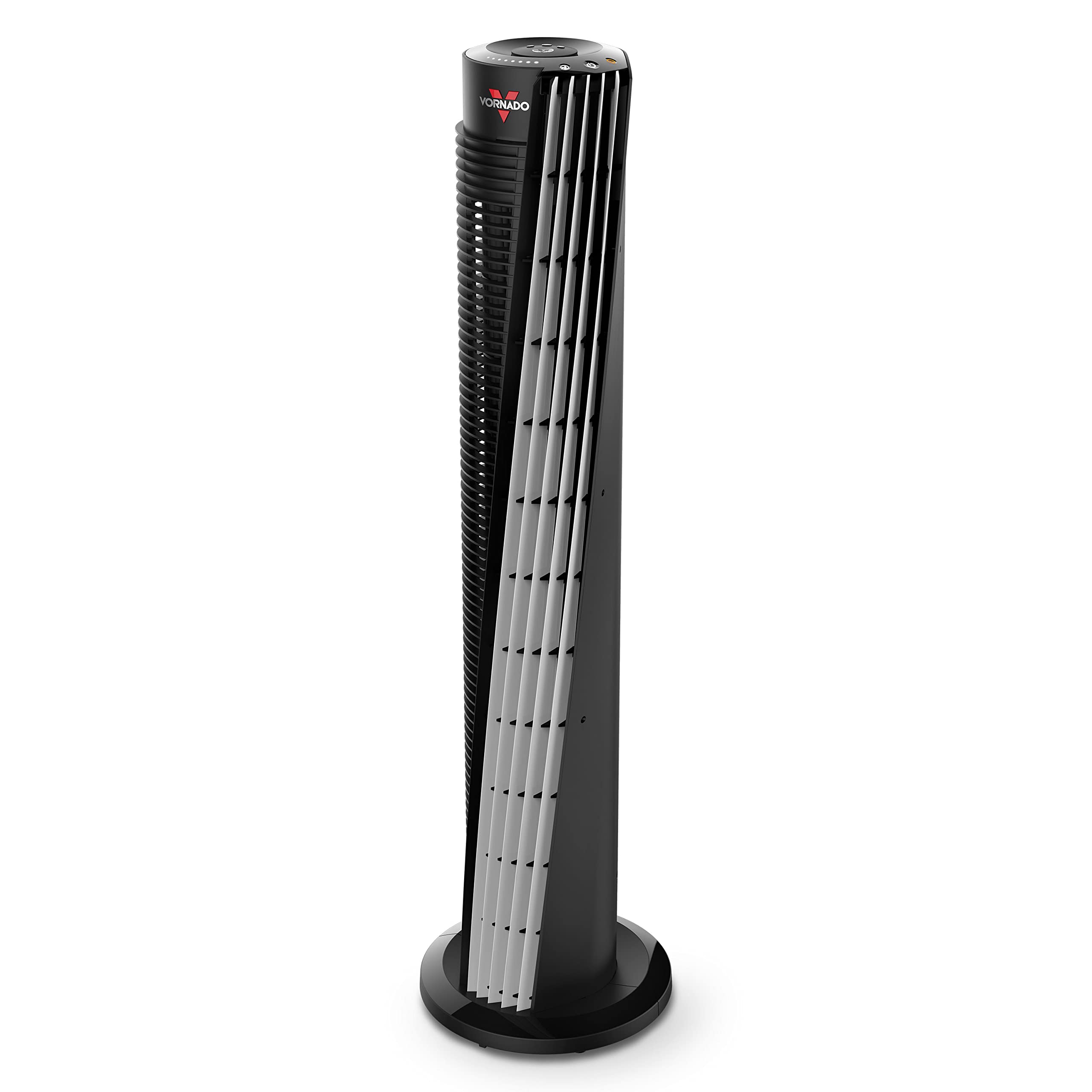Vornado 184 41-Inch Whole Room Air Circulator Tower Fan - Powerful Quiet Cooling for Large Rooms, Black - Perfect for Bedroom, Living Room & Office Spaces
