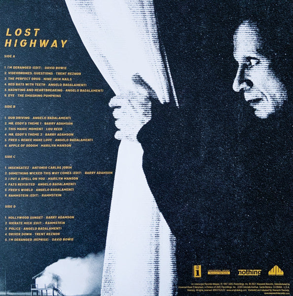 Lost Highway Original Motion Picture Soundtrack Vinyl LP - Limited Edition Deluxe Remastered 150g Mint Condition | Perfect for Movie Collectors & David Lynch Fans