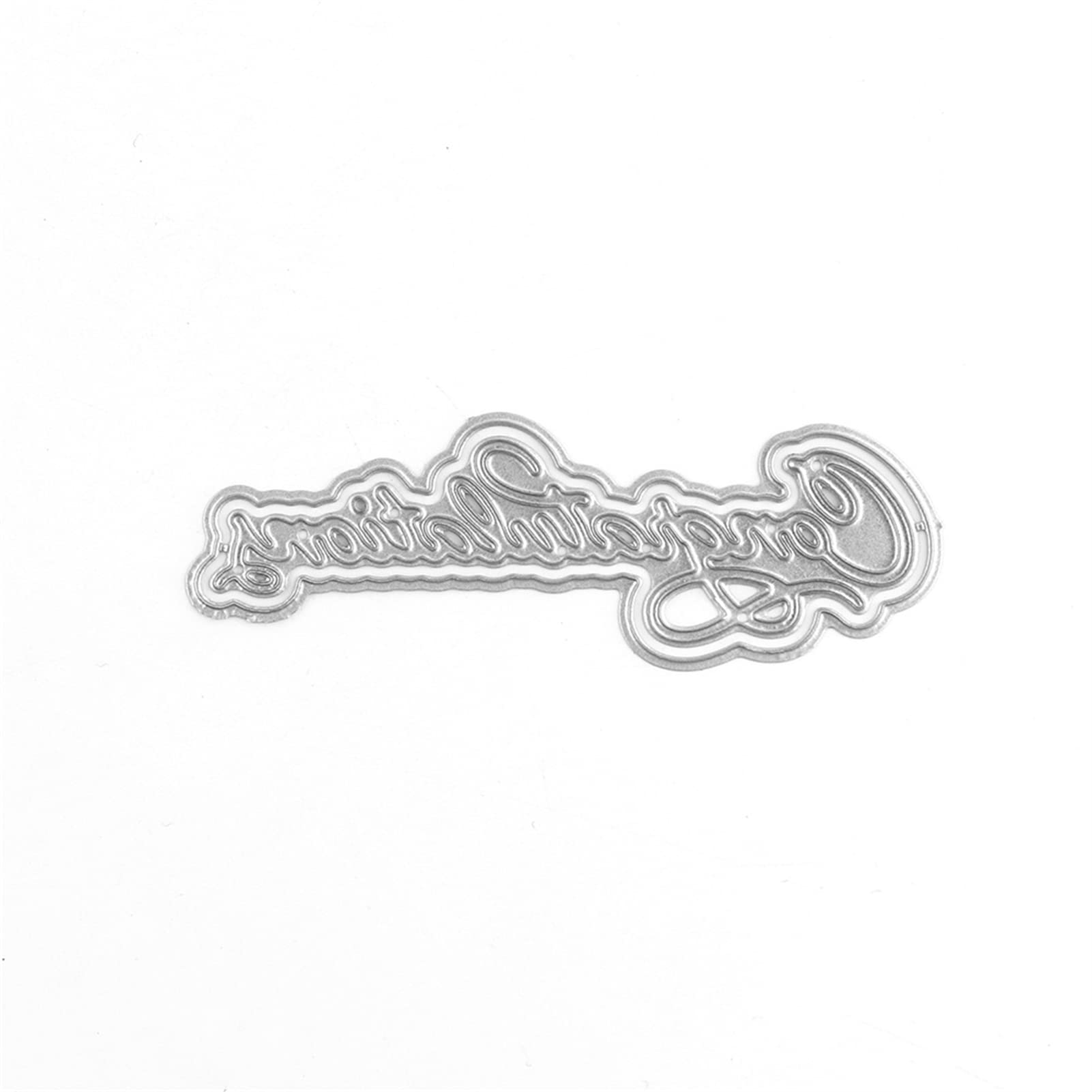 Briartw Congratulations Cutting Dies Set - DIY Card Making, Scrapbooking, Embossing Stencil Tool for Paper Crafts, Photo Albums & Decorations | Perfect for Greeting Cards, Wedding Invitations & Memory Books