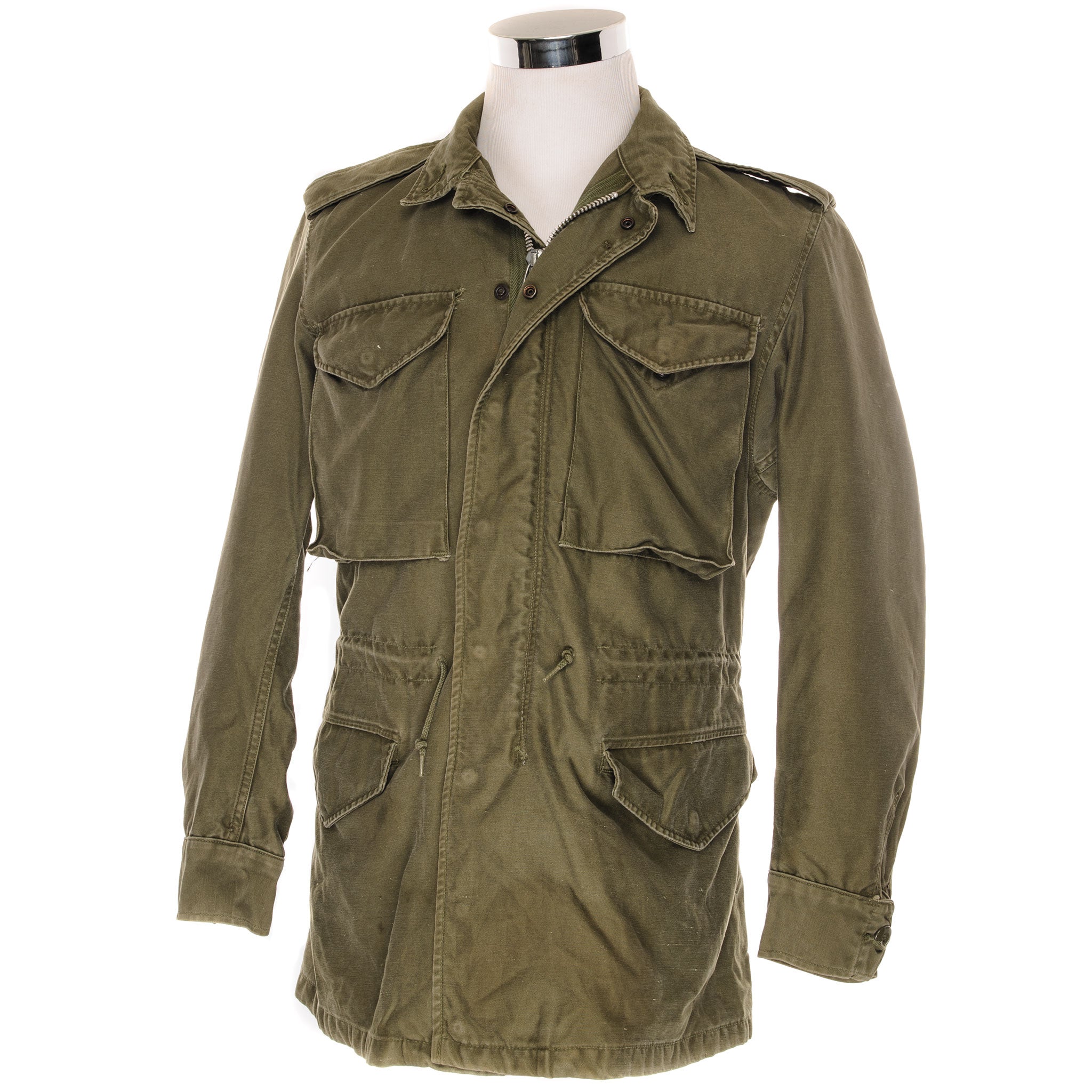 Vintage US Army M-1951 M51 Field Jacket - Vietnam War Era (1965) - Small Regular Size - Military Surplus Outerwear for Outdoor Adventures, Reenactments & Vintage Fashion