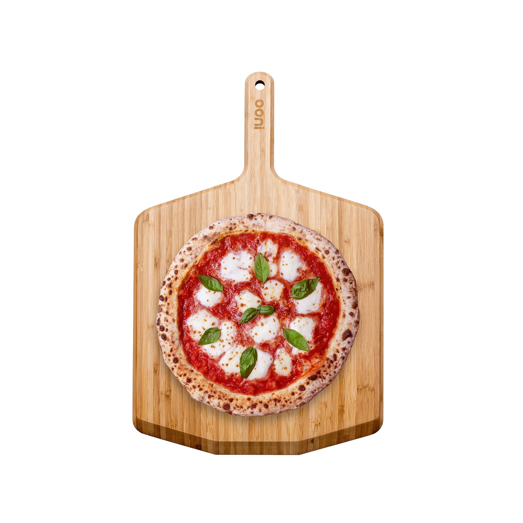 Ooni Bamboo Pizza Peel & Serving Board - Premium Wooden Pizza Paddle for Outdoor Pizza Oven, Perfect for Baking, Serving & Entertaining at Home or Parties