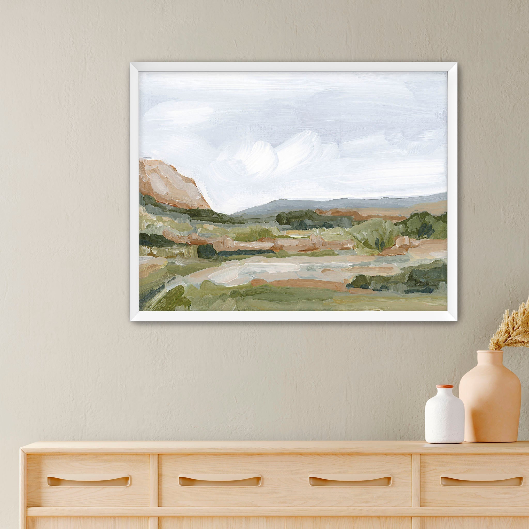 An Hour in the Garden - Premium Wall Art Print for Home & Office Decor - Perfect for Living Room, Bedroom, or Gift Giving