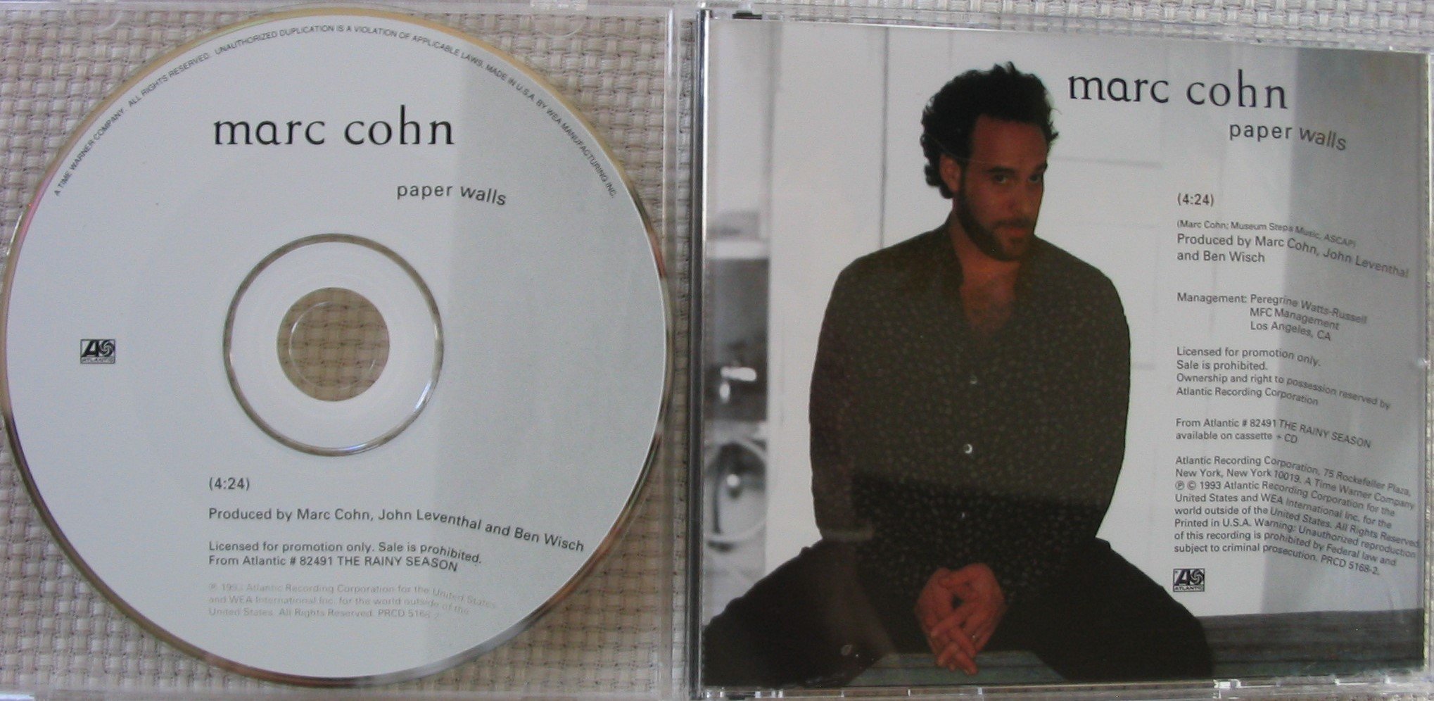 Paper Walls [Single-CD] - Premium Quality CD for Music Lovers | Perfect for Home, Car & Office Listening