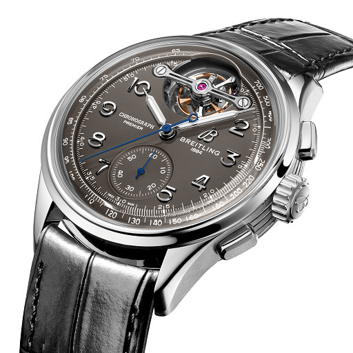 Breitling Premier B21 Tourbillon Chronograph 42mm 18K White Gold Men's Luxury Watch - Perfect for Business, Formal Events & Collectors