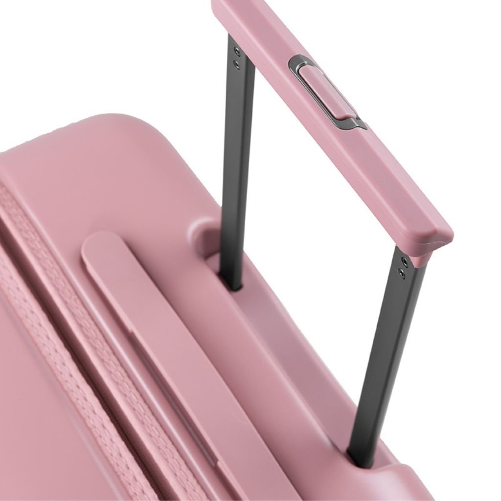 55cm Lightweight Carry-On Suitcase with 360° Spinner Wheels - Pink | Perfect for Air Travel, Weekend Getaways & Business Trips