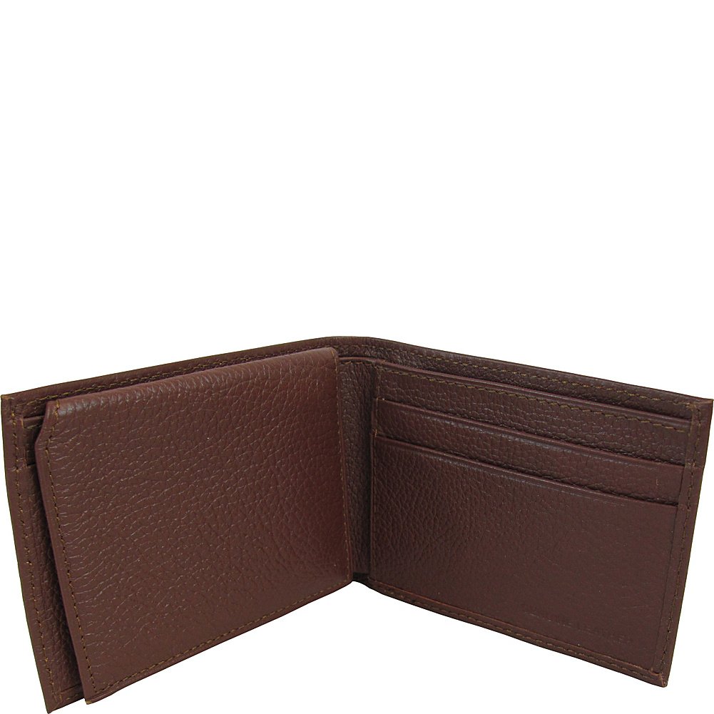 Genuine Leather Bi-fold Wallet for Men - Slim RFID Blocking Wallet with Multiple Card Slots & ID Window (#500-02) - Perfect for Everyday Carry, Business & Travel