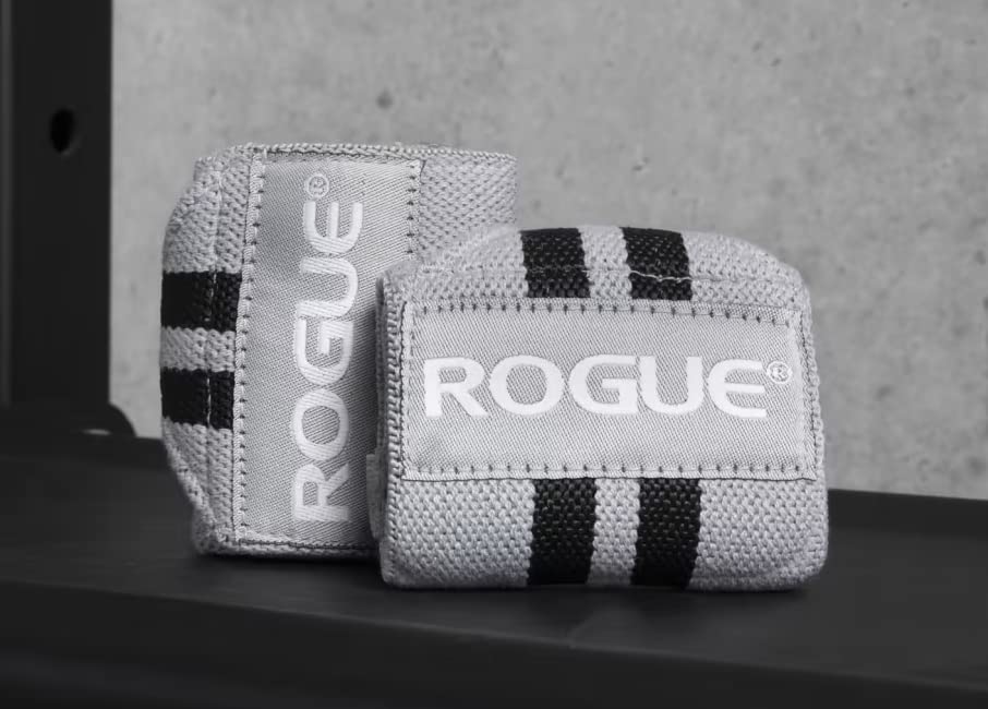 Rogue Fitness Wrist Wraps for Weightlifting & CrossFit - Support & Stability for Heavy Lifting, Powerlifting & Gym Workouts (Pair)