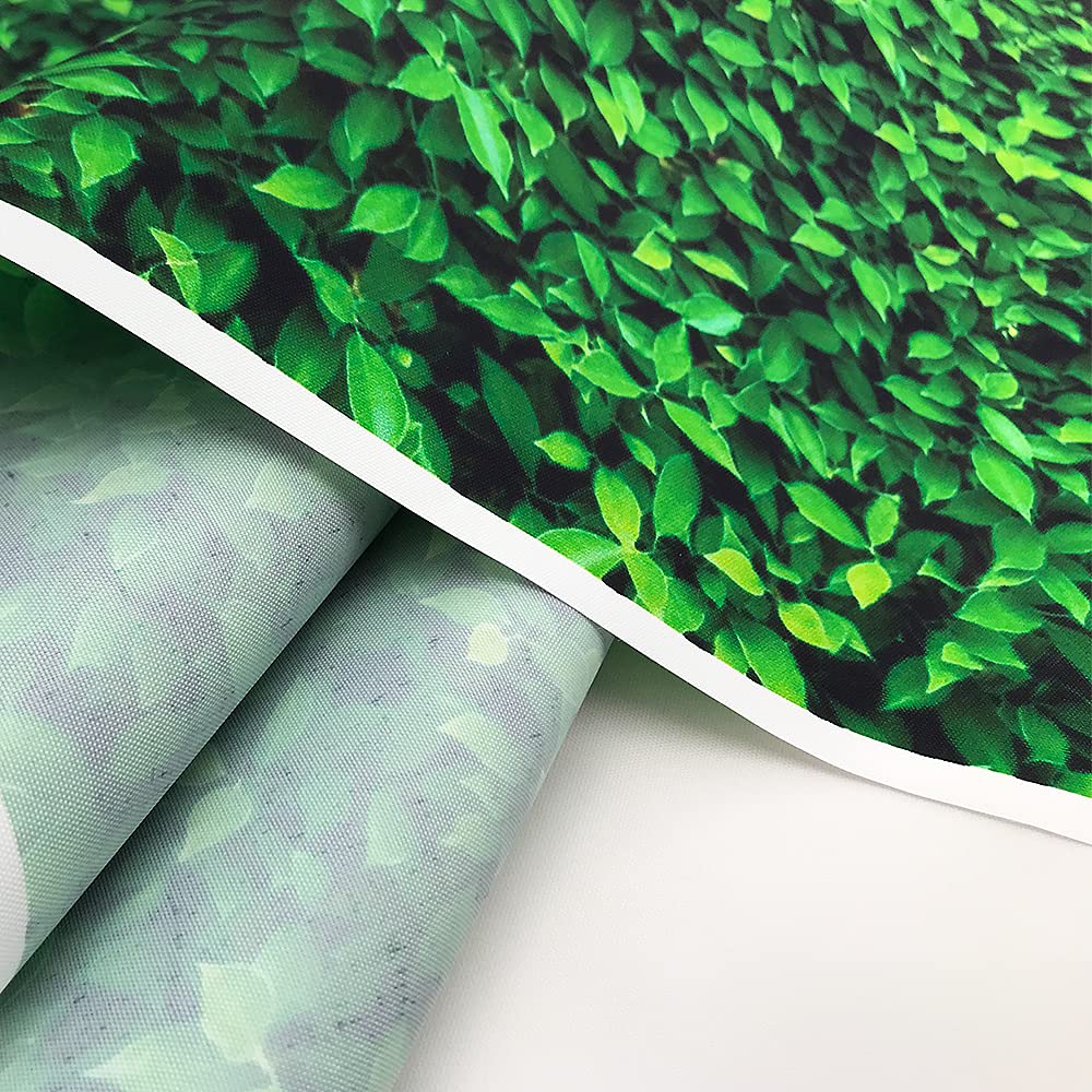 Jungle Safari Happy Birthday Backdrop - 7x5FT Green Leaves Photography Background for Baby Shower, Nature-Themed Party Decorations & Rustic Photo Studio Props | Perfect for Birthday Parties, Baby Showers, and Jungle-Themed Events