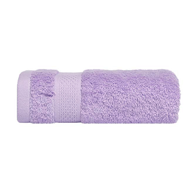 Premium 100% Combed Cotton Bath Towel Set - Soft & Absorbent Lilac Bath Sheets (70x40 Inches) for Spa, Gym & Luxury Bathroom Essentials